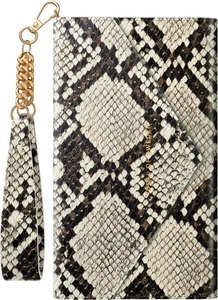 Apple, iDeal of Sweden - iPhone 12 Mini 2in1 Leder Tasche + Hülle Envelope Clutch (IDECSS20-I2054-203) - Desert Python, 