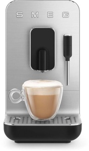 SMEG, Smeg Kaffeevollautomat »50s Style B«, SMEG BCC02BLMEU - Kaffeevollautomat (Mattschwarz)