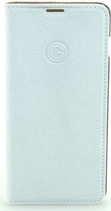 Huawei, Mike Galeli - Huawei P30 Lite Echtleder Book Case Tasche Flip Cover (MARCP30L-M03) - Weiss, 