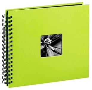 undefined, Hama Fine Art, Hama Spiralalbum Fine Art, 280 x 240mm, kiwi, weiss, 2115, (25 Blatt)