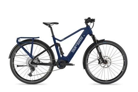 Tour de Suisse, Tour de Suisse Freigeist 25 E-Bike dunkelblau, Tour de Suisse Freigeist 25 E-Bike 25km/h dunkelblau