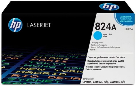 Hp, Original Drum Unit, cyan HP No. 824, CB385A, HP H824AC Toner cy - HP No. 824A C, CB385A für z.B. HP Color LaserJet CM 6030 F MFP, HP Color LaserJet CM 6030 MFP, HP Color LaserJet CP 6000