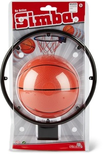 undefined, Simba Basketball Set, Simba - Mini Basketball Set, Multicolor