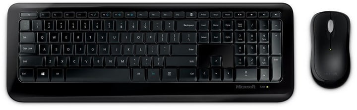 Microsoft, Microsoft 850 WL Desktop /CH - Tastatur & Maus, Microsoft 850 WL Desktop /CH - Tastatur & Maus (Schwarz)