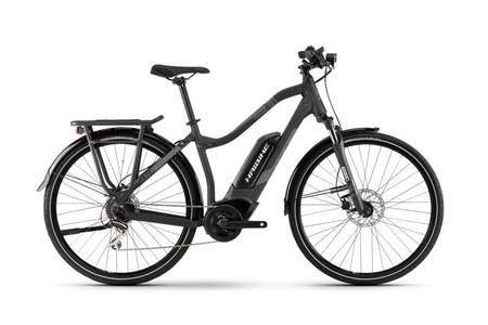 Haibike, HAIBIKE SDURO Trekking 1.0 Damen schwarz/titan/grau matt L | 52cm (28