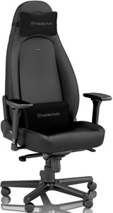 NOBLECHAIRS, NOBLECHAIRS Icon - Gaming Stuhl (Schwarz), noblechairs Gaming-Stuhl ICON Black Edition Schwarz