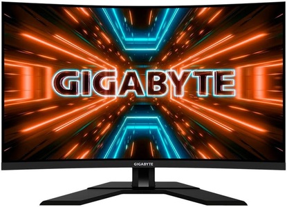 GIGABYTE, M32QC, Gaming-Monitor, Gigabyte M32QC LED-Monitor EEK G (A - G) 80 cm (31.5 Zoll) 2560 x 1440 Pixel 16:9 1 ms USB-A (USB 3.2 Gen 1), HDMI®,