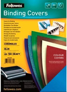 undefined, Fellowes 5378203 Umschlag A4 Papier Blau 100 Stück(e), FELLOWES Gloss Cover A4 5378203 blau 100 Stück