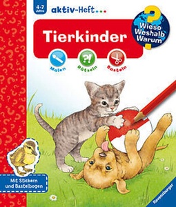 undefined, Tierkinder, Wieso? Weshalb? Warum? aktiv-Heft: Tierkinder