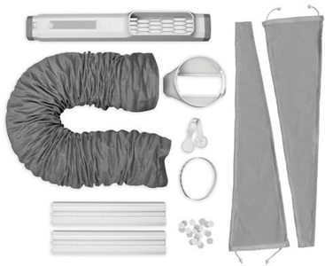 Electrolux, ELECTROLUX EWK04 - Fensterkit (Grau/Weiss), Electrolux Fensterkit für Klimagerät «EWK04»