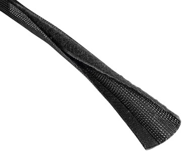 HAMA, Hama Flexibler Gewebe-Kabelschlauch; universal; 20 - 40 mm; 1;8 m Kabelkanal, 