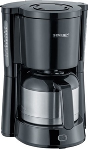 Severin, Severin KA 4835 Kaffeemaschine Schwarz Fassungsvermögen Tassen=8, SEVERIN, Filterkaffeemaschine, Severin KA4835 Filterkaffeemaschine, Produkte & Wohnen