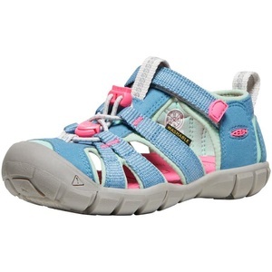 Keen, Wanderschuhe 1028841 Unisex Blau 31, KEEN Kids C Seacamp II CNX Trekkingsandalen unisex, coronet blue/hot pink, Grösse: 31