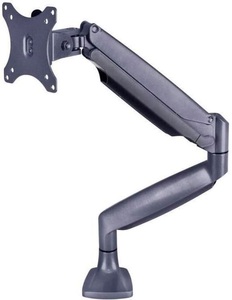 MULTIBRACKETS, Multibrackets Spring Single - Monitorständer (Schwarz), Multibrackets Tischhalterung Gas Spring bis 8 kg ? Schwarz