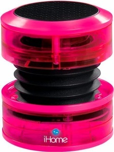 iHome, iHome Im60 Neon Mini-Lautsprecher; pink Bluetooth-Lautsprecher, 