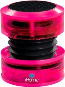 iHome, iHome Im60 Neon Mini-Lautsprecher; pink Bluetooth-Lautsprecher, 