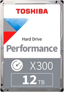 Toshiba, Toshiba X300 12 TB Performance HDD, Toshiba Harddisk X300 3.5