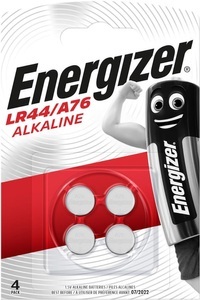 Energizer, Energizer E300141400 A76 - Knopfbatterie, Energizer, Batterien, Energizer LR44/A76 1.5V FSB-4, Produkte & Wohnen