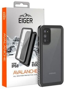 Samsung, Eiger - Samsung Galaxy S20+ Plus / S20+ Plus 5G Avalanche Case Wasserfeste Outdoor Schutz Hülle IP68 (EGCA00213) - Schwarz, Eiger Samsung Galaxy S20 Plus Outdoor Cover 