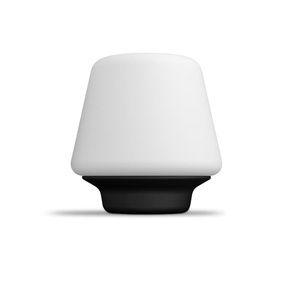 Philips HUE, Philips Hue White Ambiance Wellner LED-Tischlampe, Philips Hue White Amb. Wellness Tischleuchte schwarz + Dimmschalter
