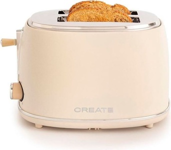 Create, CREATE TOAST RETRO STYLANCE S Toaster Weiss, CREATE TOAST RETRO STYLANCE S Toaster Vanilla