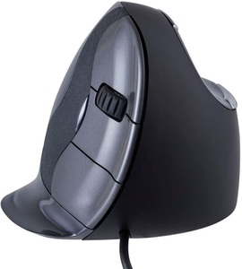 BakkerElkhuizen, BakkerElkhuizen Evoluent D USB-Maus Ergonomisch Anthrazit, Evoluent Ergonomische Maus Vertical D Medium