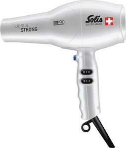 Solis, Solis Light & Strong - Haartrockner (Silber), Solis Light Strong silber Typ 442 969.40 Haartrockner ? Haarföhn/Haartrockner ? Silber