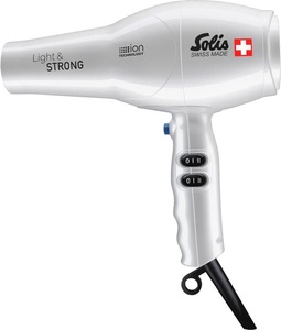 Solis, Solis Light & Strong - Haartrockner (Silber), Solis Light Strong silber Typ 442 969.40 Haartrockner ? Haarföhn/Haartrockner ? Silber