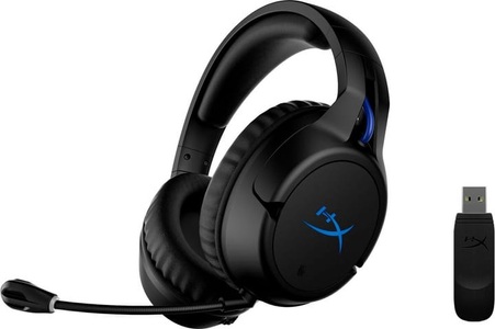 HyperX, HYPERX Cloud Flight - Gaming Headset (Schwarz/Blau), 