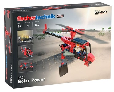 fischertechnik, fischertechnik 559882 Solar Power Bausatz ab 8 Jahre, Solar Power, Konstruktionsspielzeug