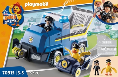 PLAYMOBIL, 70915 DUCK ON CALL - Polizei Einsatzfahrzeug, Konstruktionsspielzeug, 70915 DUCK ON CALL Polizei Einsatzfahrzeug, Konstruktionsspielzeug