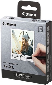 Canon, Canon Xs-20L Print Kit 20 sheets Tintenpatronen-Papier-Set, 