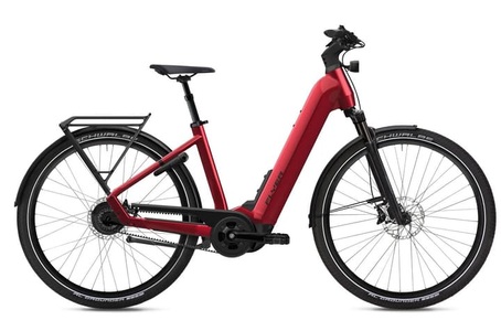 FLYER, FLYER Upstreet 7.43 E-Bike 25km/h rot, FLYER Upstreet 7.43 E-Bike 25km/h rot