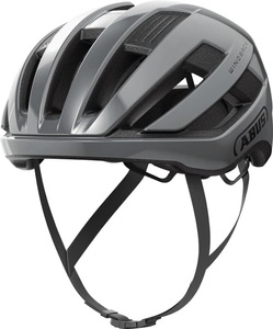 Abus WingBack Velohelm grau