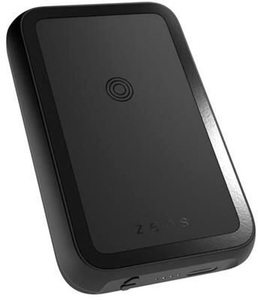 Zens, Zens - 4000mAh USB C MagSafe Power Bank mit Qi-Zertifizierter Wireless Ladestation + Standfuss (ZEPP03M/00) - Schwarz, Zens Powerbank Dual Wireless Powerbank 4000 mAh Black