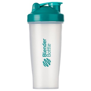Blender Bottle, 28oz / 820ml BlenderBottle Classic Clear, Teal, Blender Bottle, Unsere Neuheiten, Blender Bottle Original Classic Clear Shaker für Eiweiss- und Sportgetränke, Produkte & Wohnen