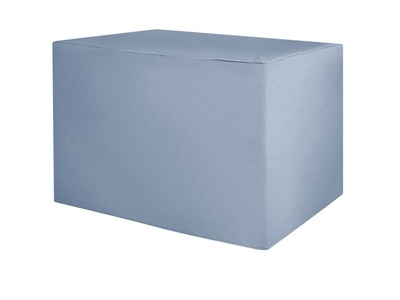Beliani, Beliani Abdeckhülle, Beliani - Regenschutzhülle aus PVC CHUVA, One Size, Taubengrau