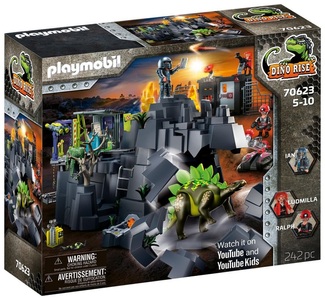 PLAYMOBIL, Playmobil® Dino Rise Dino Rock 70623, 70623 Dino Rise Dino Rock, Konstruktionsspielzeug