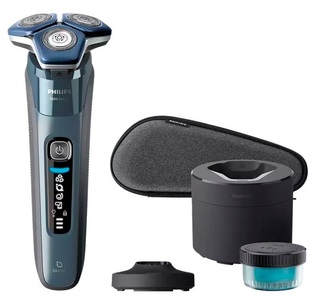 Philips, PHILIPS S7882/55 - Rasierer (Blau), Philips Shaver series 7000 - Elektrischer Nass- und Trockenrasierer - S7882/55