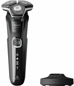 Philips, PHILIPS S5898/25 - Rasierer (Klavierlackschwarz), Philips Shaver Series - 5000 Elektrischer Nass- Und Trockenrasierer S5898/25
