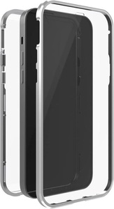 BLACK ROCK, Black Rock 360° Glass Backcover Apple iPhone 12 Pro Max Silber, Transparent, Black Rock 360° Glass Backcover Apple iPhone 12 Pro Max Silber, Transparent