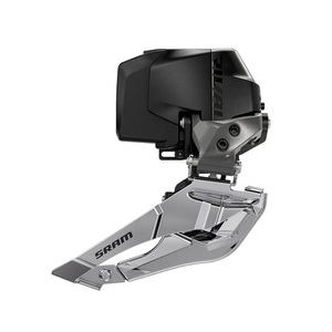 SRAM, SRAM Rival Wide eTap AXS D1 Umwerfer Anlöt silber/schwarz 2021 Rennvelo Umwerfer, SRAM Front Derailleur Rival eTap AXS Wide without Battery Umwerfer