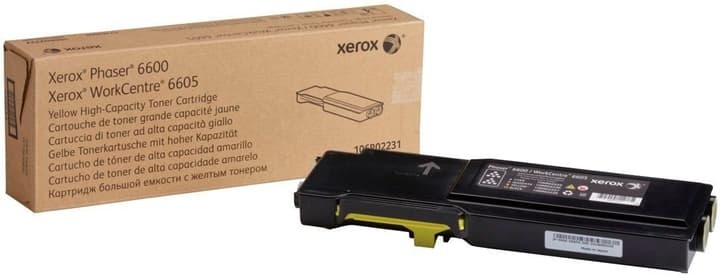 Xerox, Toner gelb 106R02231, Xerox Toner, gelb, 106R02231, (6'000 Seiten)