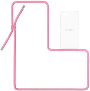 Urbany's, Urbany's Urbany's Necklace Case iPhone 7/8/SE (2020, Urbany's Necklace Case iPhone 7/8/SE (2020) Baby Girl Transparent