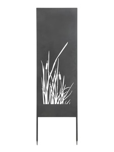 Nouvel, Paravent steckbar Typha anthrazit, Nouvel Paravent Steckbar Typha Anthrazit | 60 × 200 cm