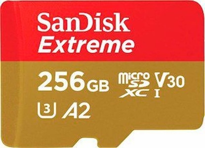 SanDisk, SanDisk Extreme 160MB/s microSDHC 256Gb Micro SD, Sandisk Extreme Micro SDXC, 256GB, 160MBs, SDSQXA1-256G-GN6MA