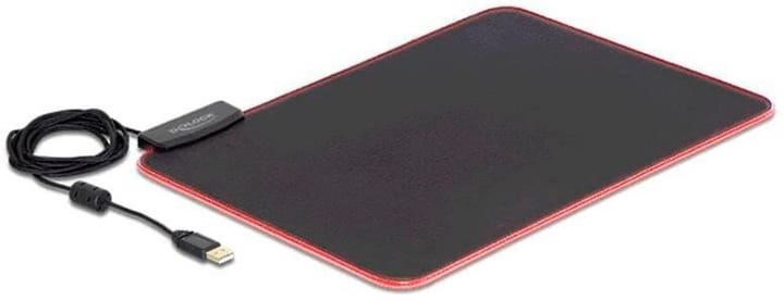 Delock, USB Mauspad mit RGB Beleuchtung, 