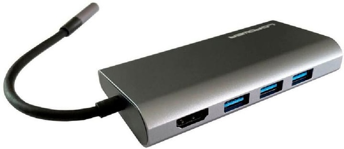 LC-Power Lc-Hub-C-Multi-5 USB-Hub & Dockingstation