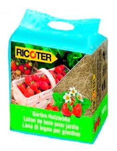 RICOTER, Ricoter Garten Holzwolle Bodenabdeckung, Ricoter Garten Holzwolle | 850 g