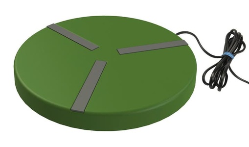 undefined, Heizplatte für Geflügeltränken, Ø 250 mm, 24 Volt, 15 Watt, mit Netzteil, Kerbl Hobbyfarming Heizplatte für Geflügeltränken - Grün -